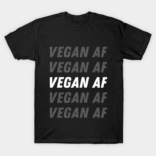 vegan af T-Shirt by soopa